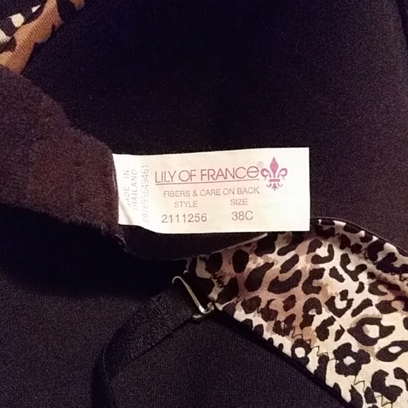 Leopard Print Bra - Picture 3 of 3